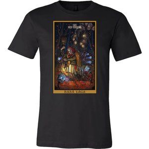 Baba Yaga The Hermit Tarot Card Shirt